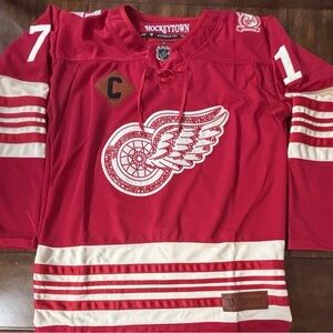 Detroit Red Wings Dylan Larkin #71 100 Year Centennial Jersey Adult XL (54)